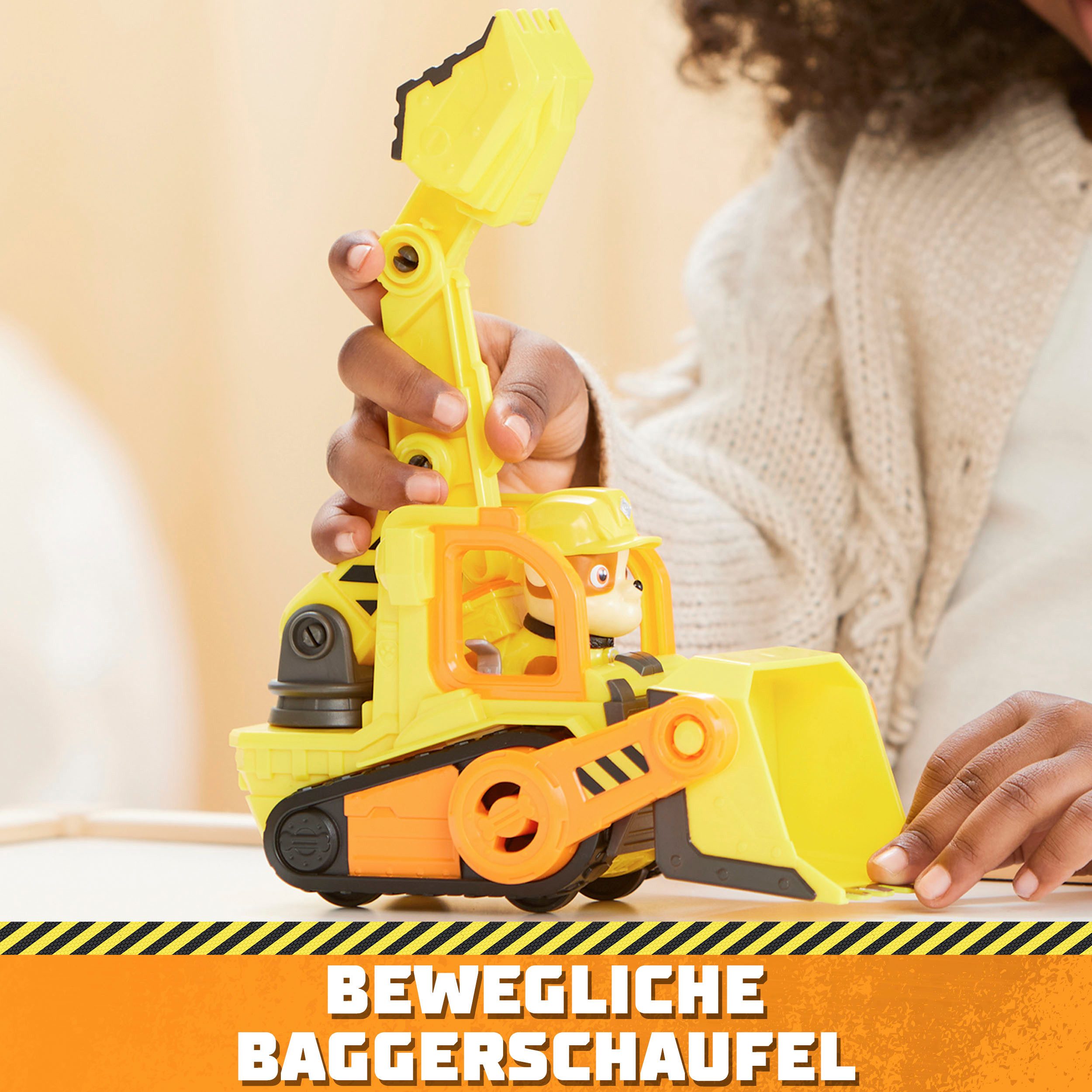 Spin Master Spielzeug-Auto Rubble & Crew - Core Vehicle Solid Rubble