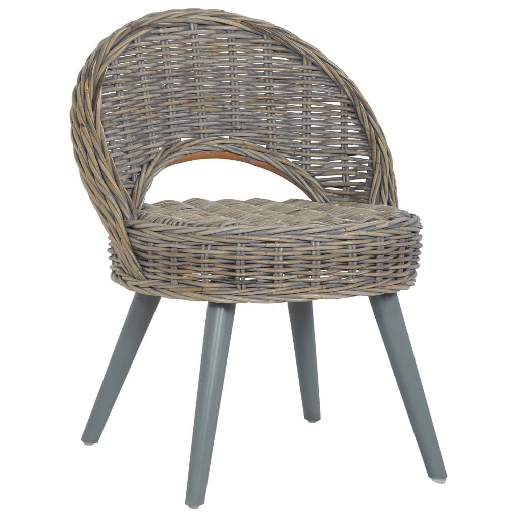 Kubu-Rattan Sessel furnicato Grau