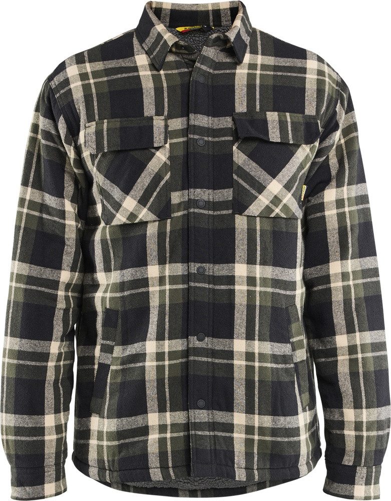 Blåkläder Langarmhemd Flanellhemd Mit Pile-Futter