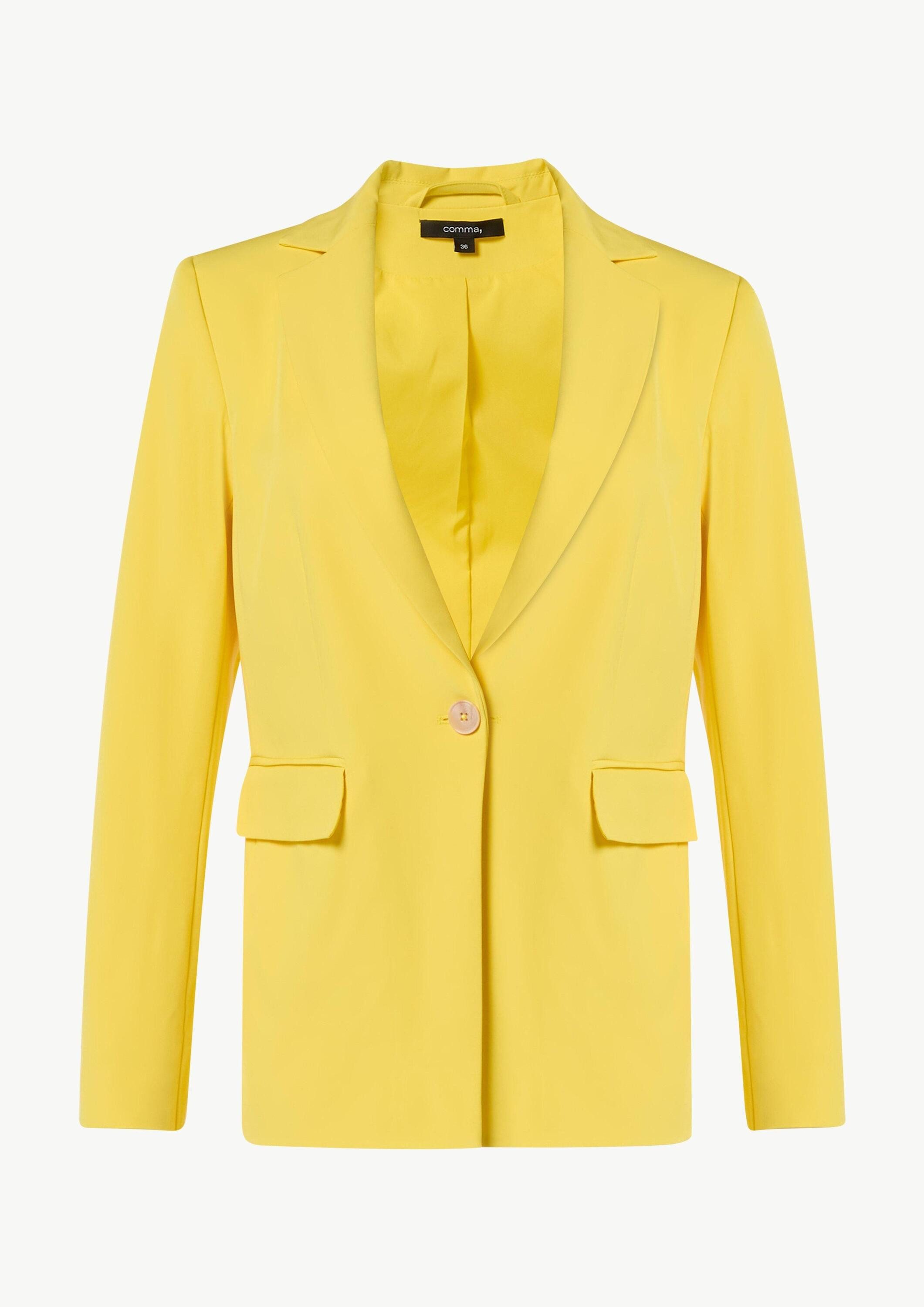 comma Jackenblazer Indoor-Blazer Blazer aus Viskosestretch