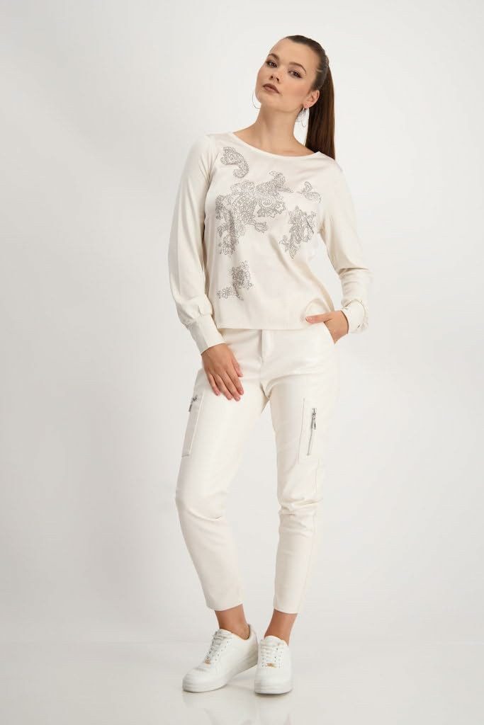 Monari Rundhalspullover Rundhalspullover für Damen (1-tlg) günstig online kaufen