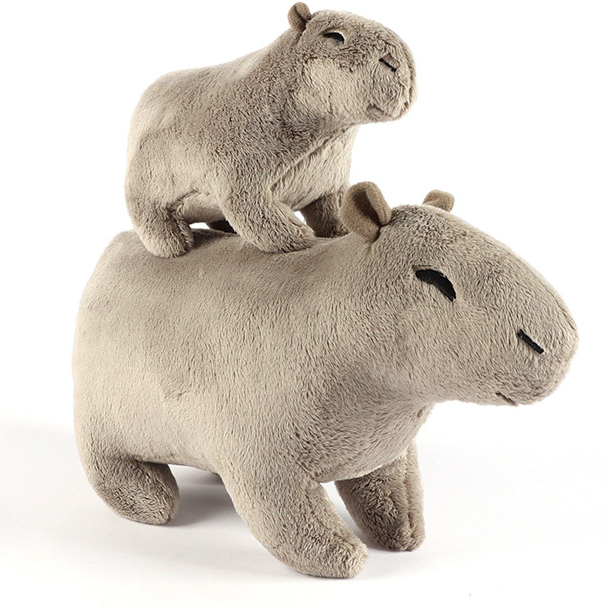 Niktule Capybara Stofftier,Capybara plüschtier,Süßes Capybara Kuscheltier  Plüschkissen, Abnehmbare Kopfbedeckung, Capybara-Plüschtier, Capybara-Spielzeug  für Kinder und Erwachsene, Tierliebhaber : : Spielzeug