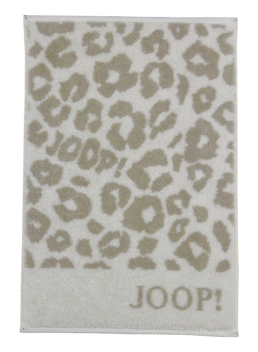 JOOP! Handtuch JOOP! Gästetuch, Handtuch oder Duschtuch Leo Allover creme 1707-36, 100% Baumwolle