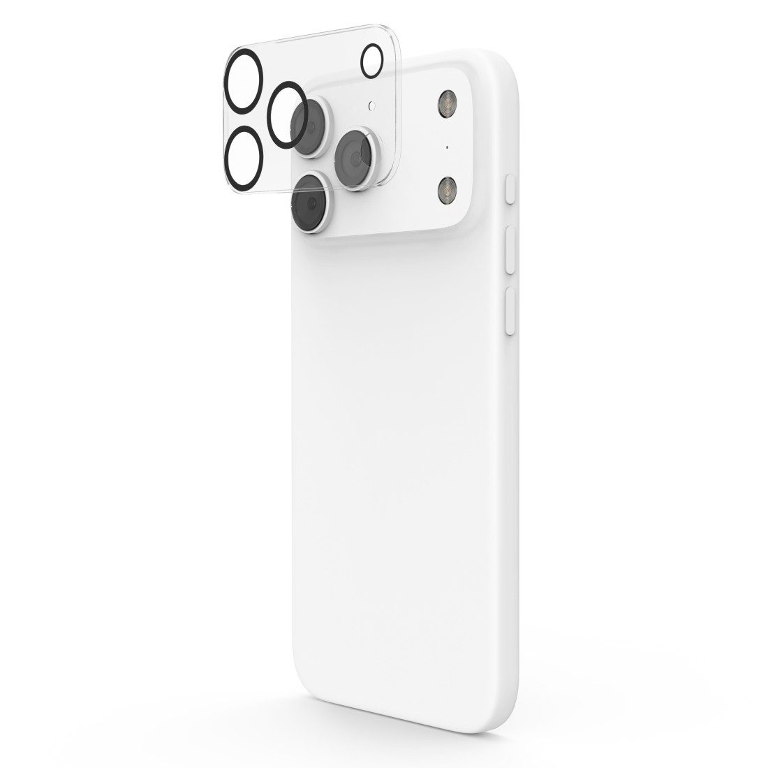 Hama Kameraschutzglas Kameraschutz aus gehärtetem Glas für Apple iPhone 18 Pro Max, 9H-Härte, Antireflexionsbeschichtung, transparent, passgenau