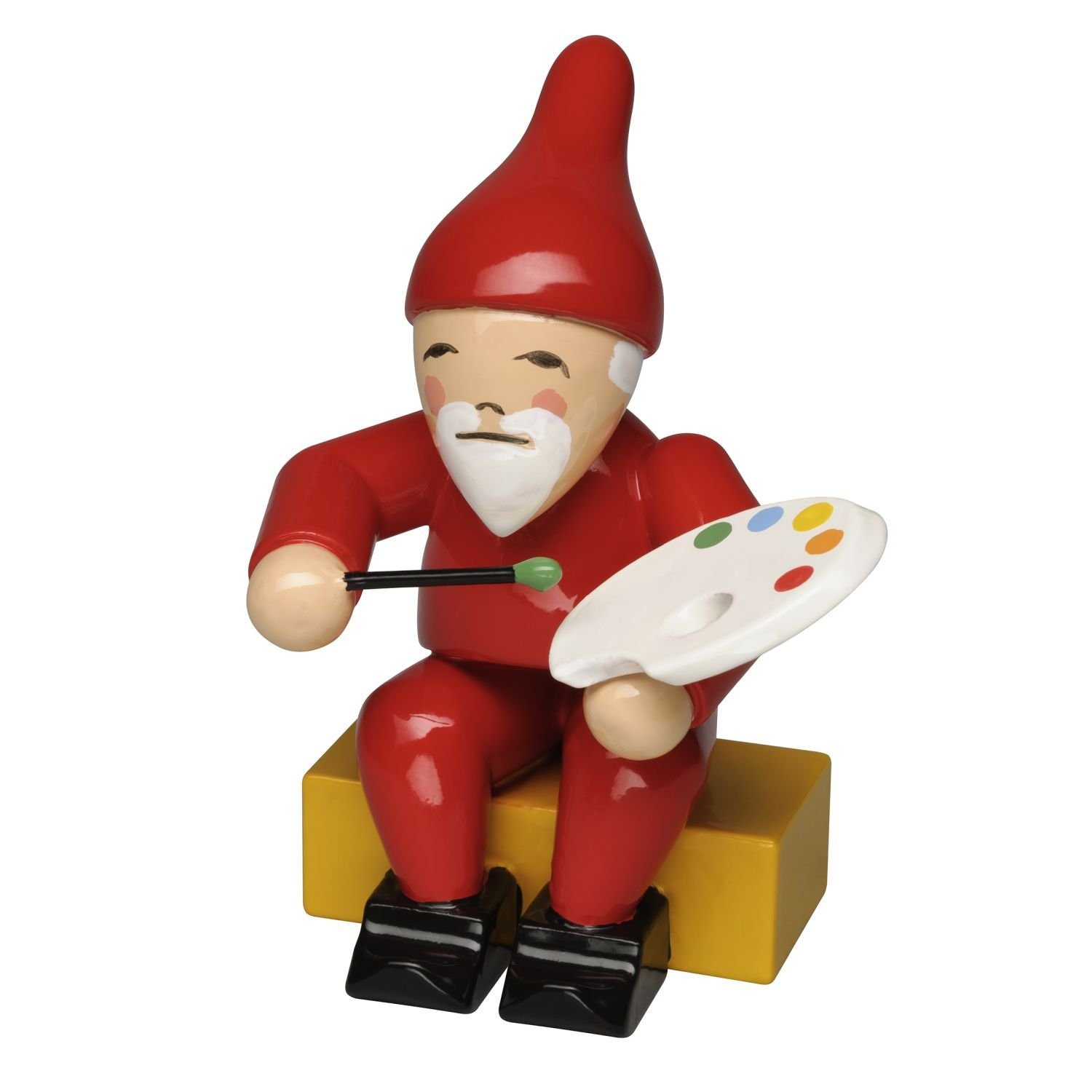 Wendt & Kühn Sammelfigur Heinzelmännchen mit Pinsel und Malpalette 5243/3