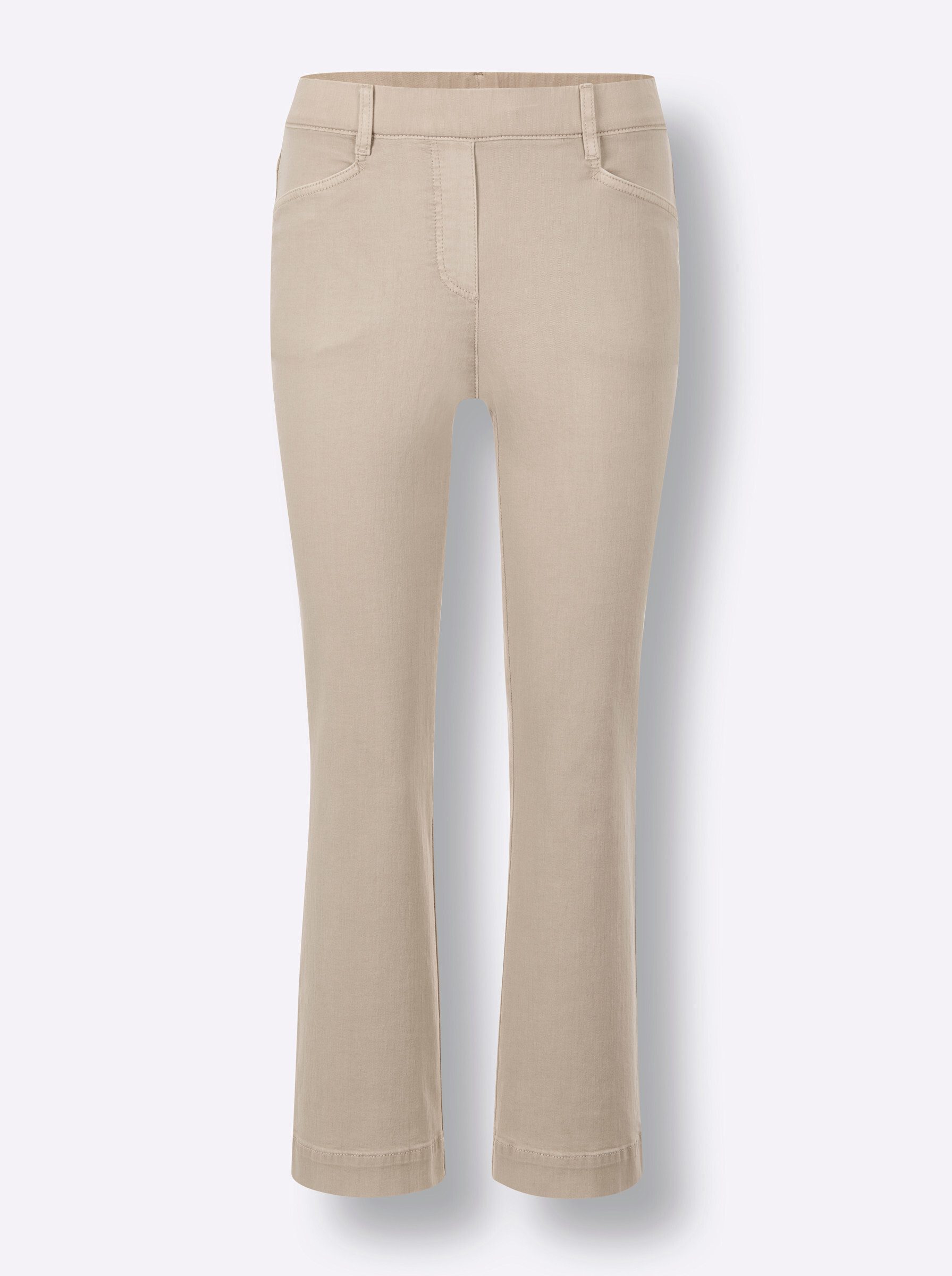 ascari Bequeme Jeans Edel-7/8-Jeans leicht vertieft