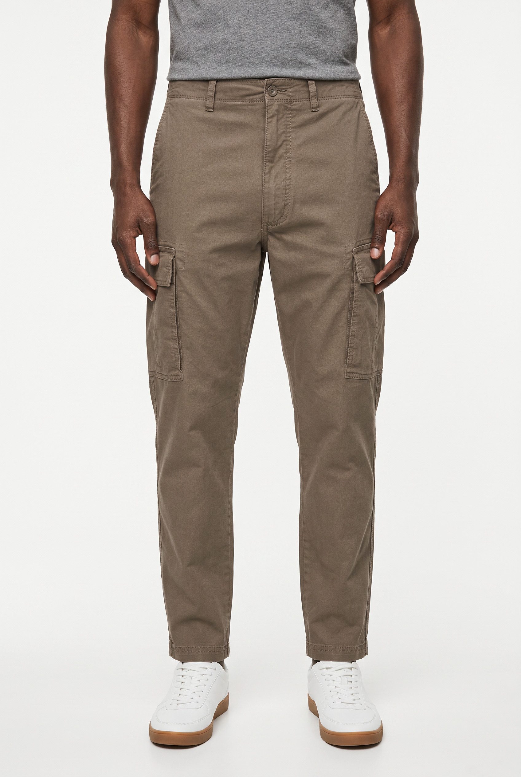 Jack & Jones Cargohose JPSTKANE FRANK CARGO NOOS Baumwollmischung, locker geschnitten