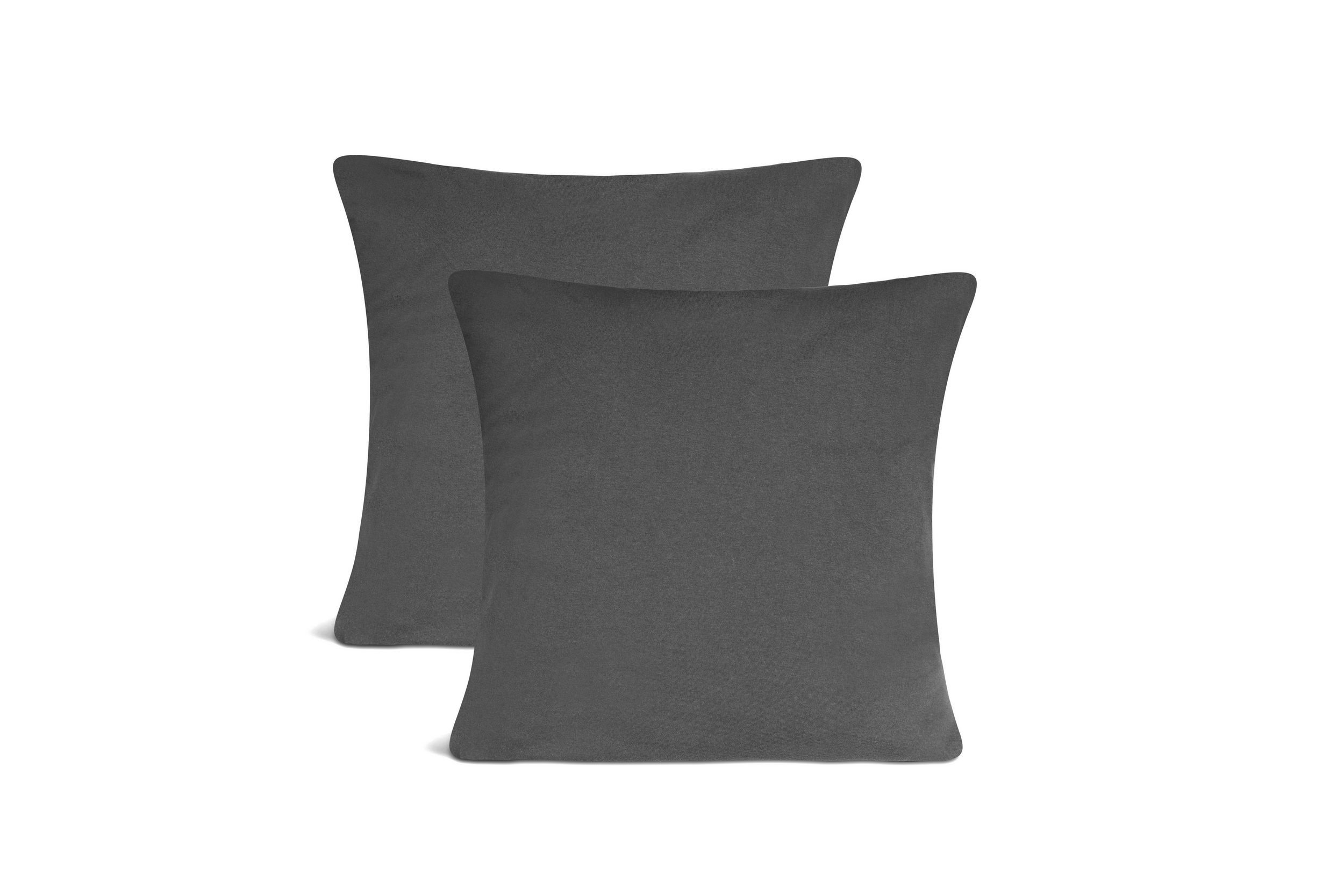 leevitex® Kissenbezüge Kissenbezug, 2er Set, feine günstig online kaufen