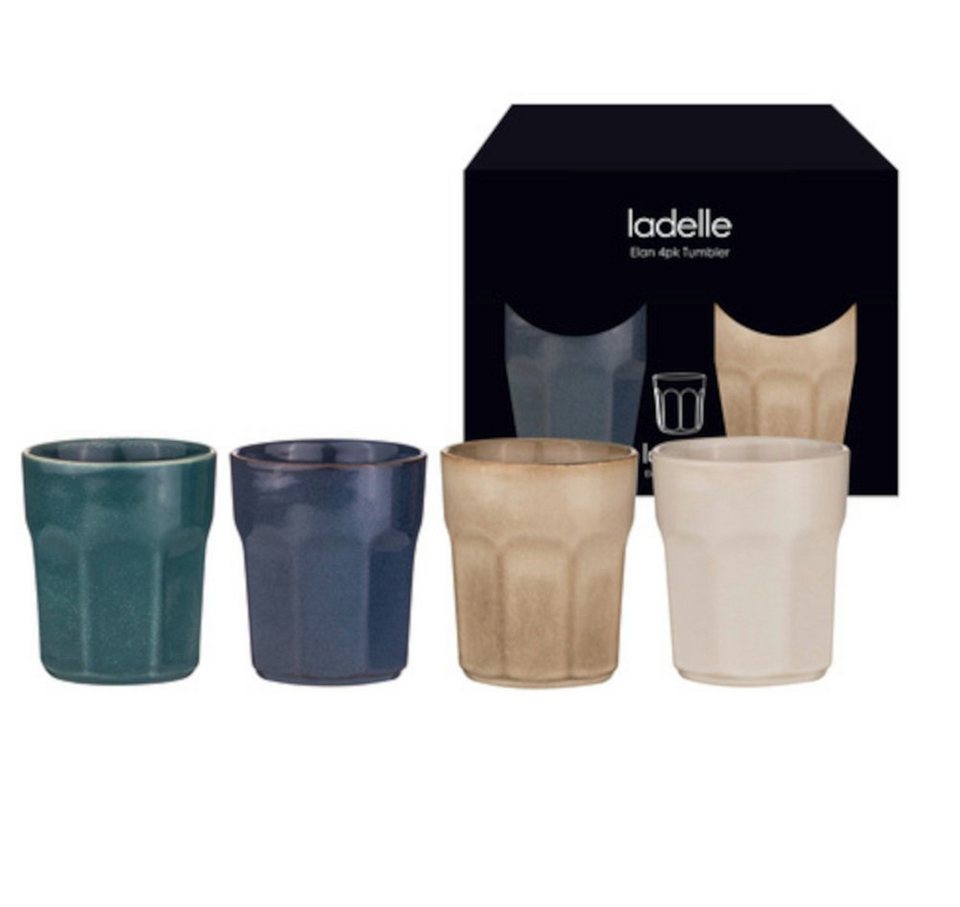 Ladelle Becher ELAN Becher assortiert Set4