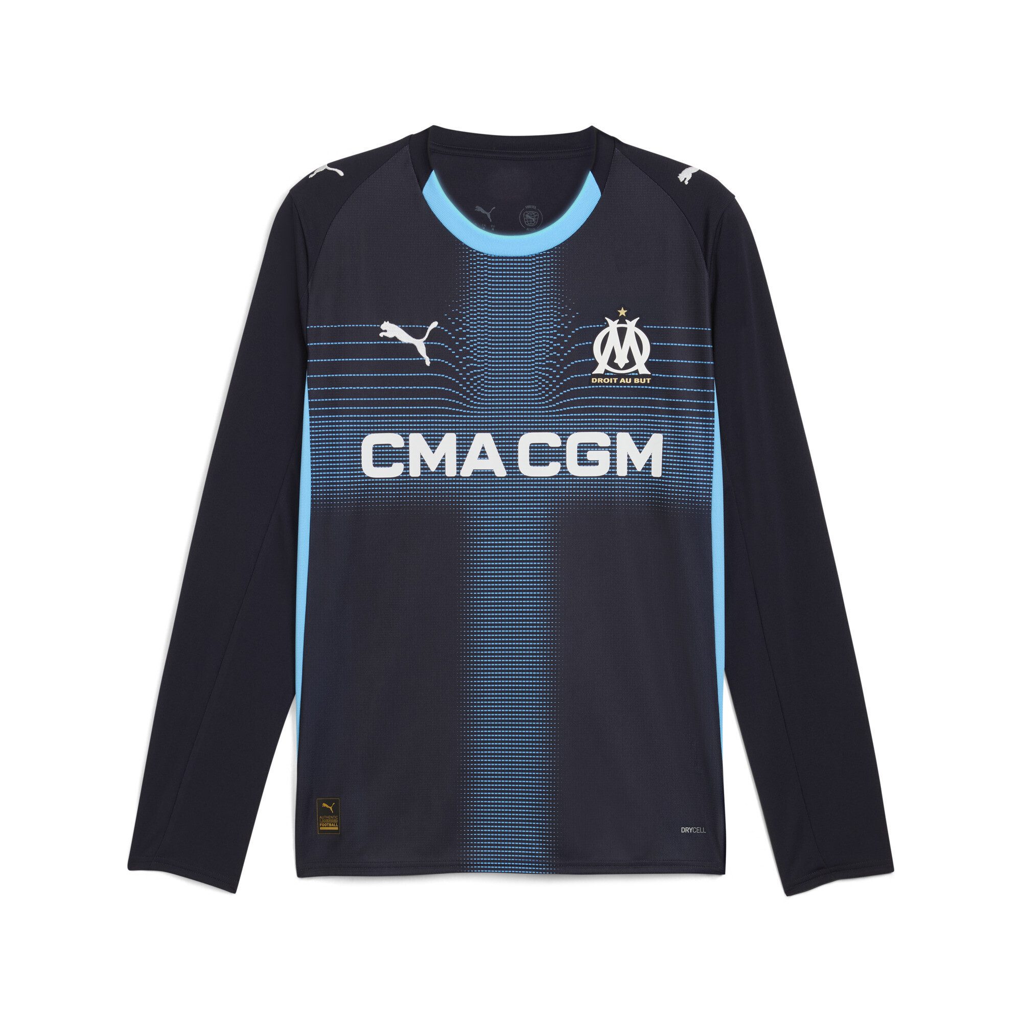 Trainingsshirt Olympique de Marseille 25/26 Langarm-Auswärtstrikot Herren