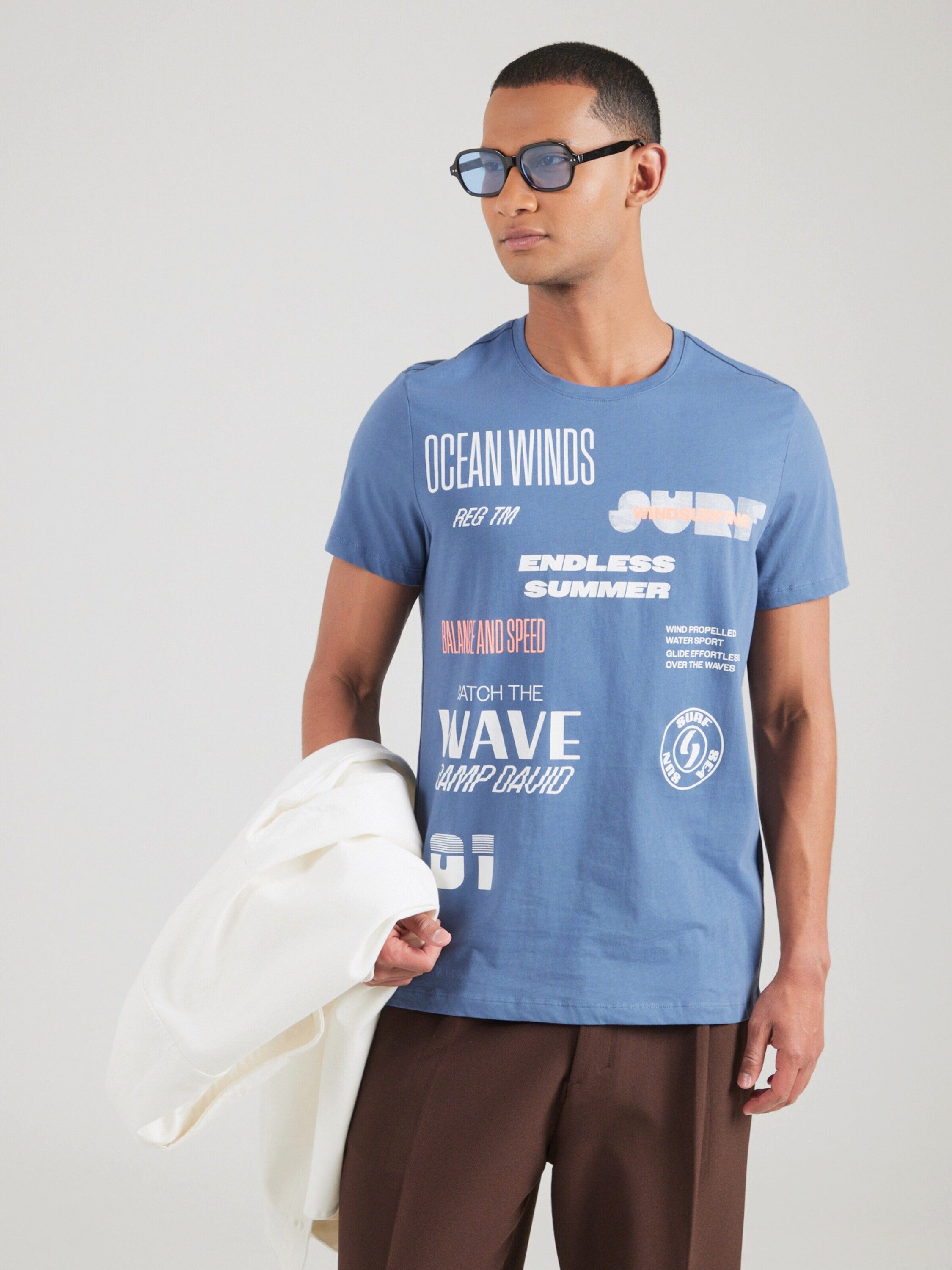 CAMP DAVID T-Shirt (1-tlg)