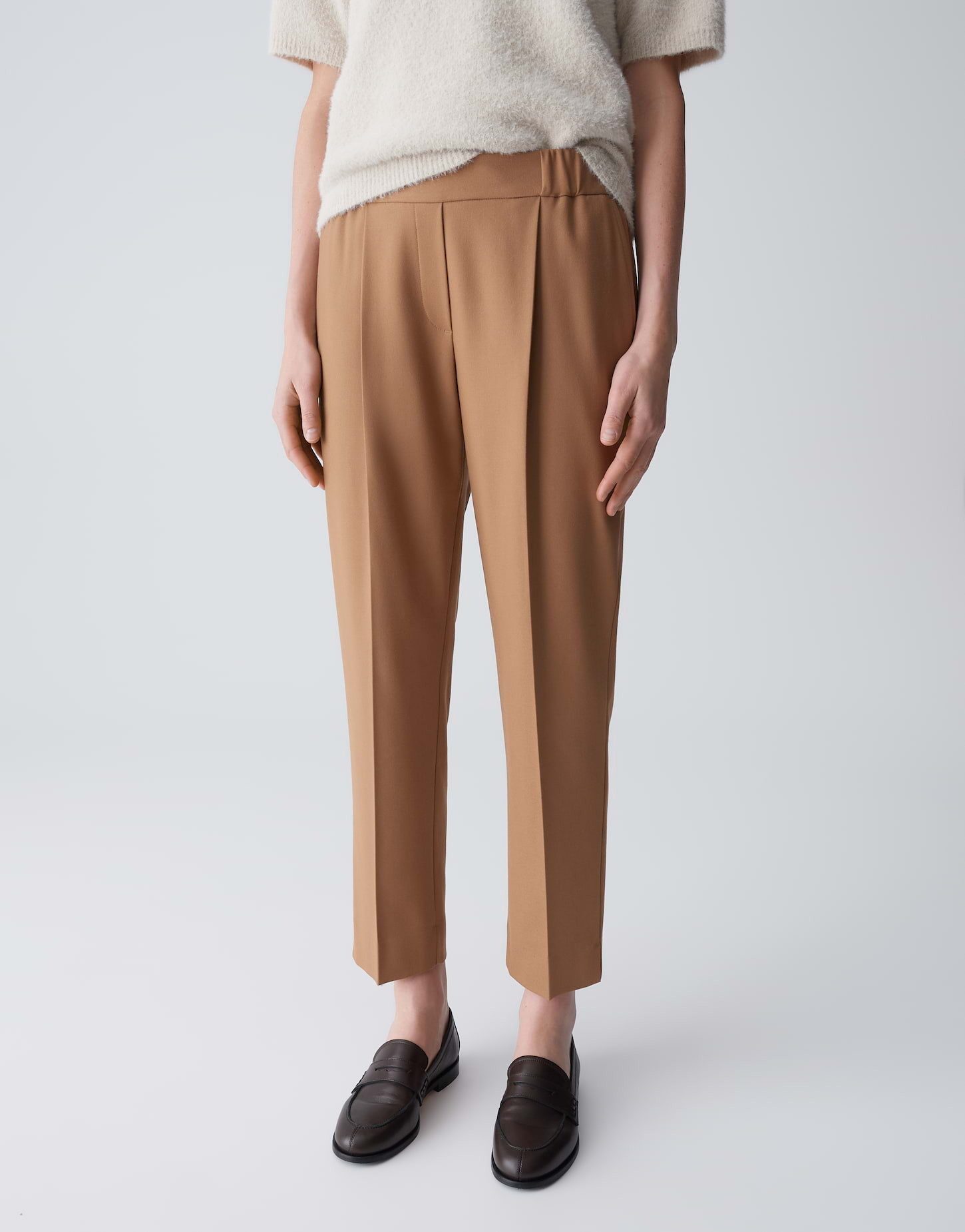 OPUS PANTS Stoffhose LUNAH CASUAL mit elastischem Komfortbund Mid Rise, Cro günstig online kaufen