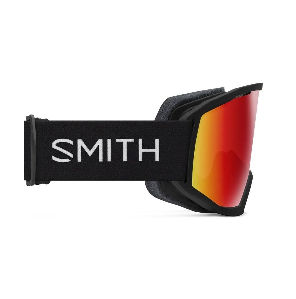 Smith Fahrradbrille Loam MTB (Carbonic-X Glas, 100% UVA-UVB-Schutz) schwarz/rot - 1 Brille
