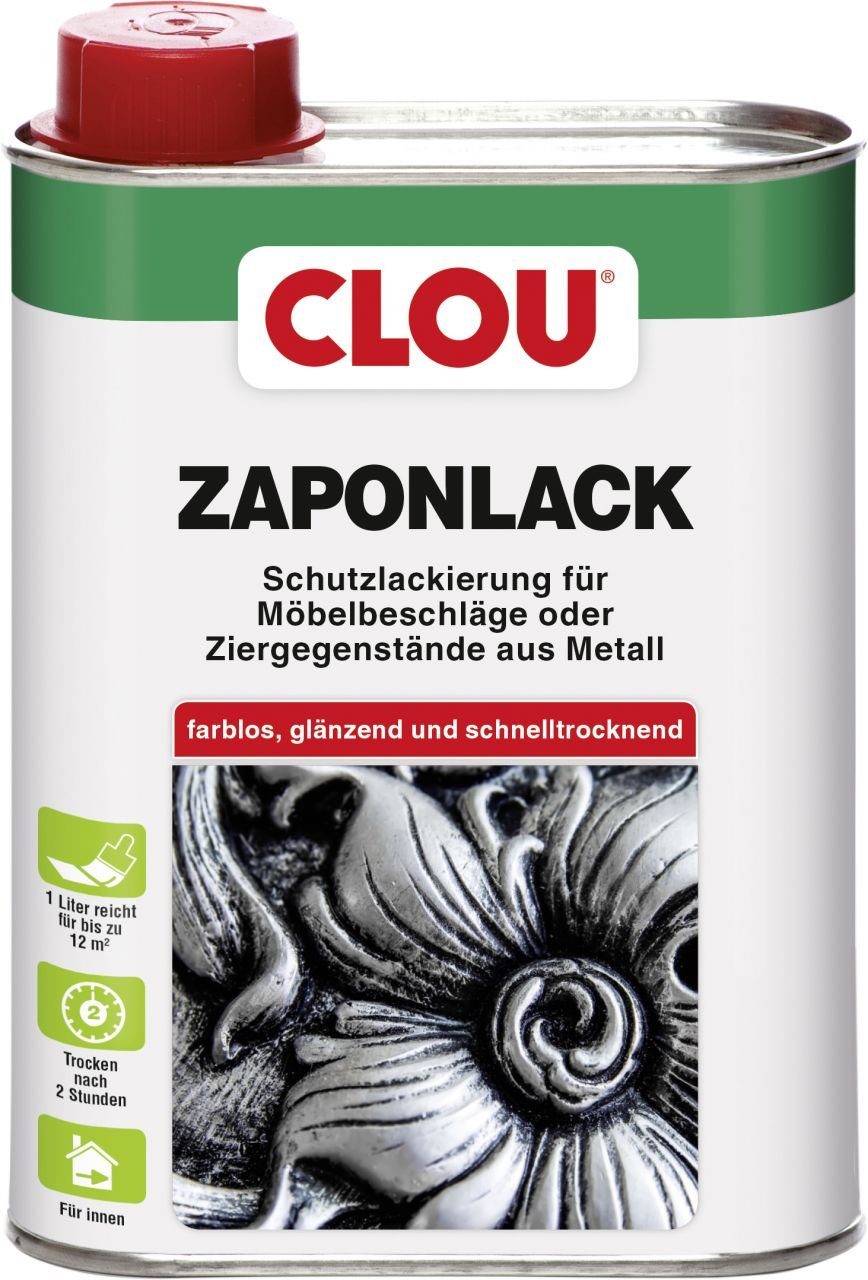 250 CLOU Metallfirnis ml Clou L6 Zaponlack Lack