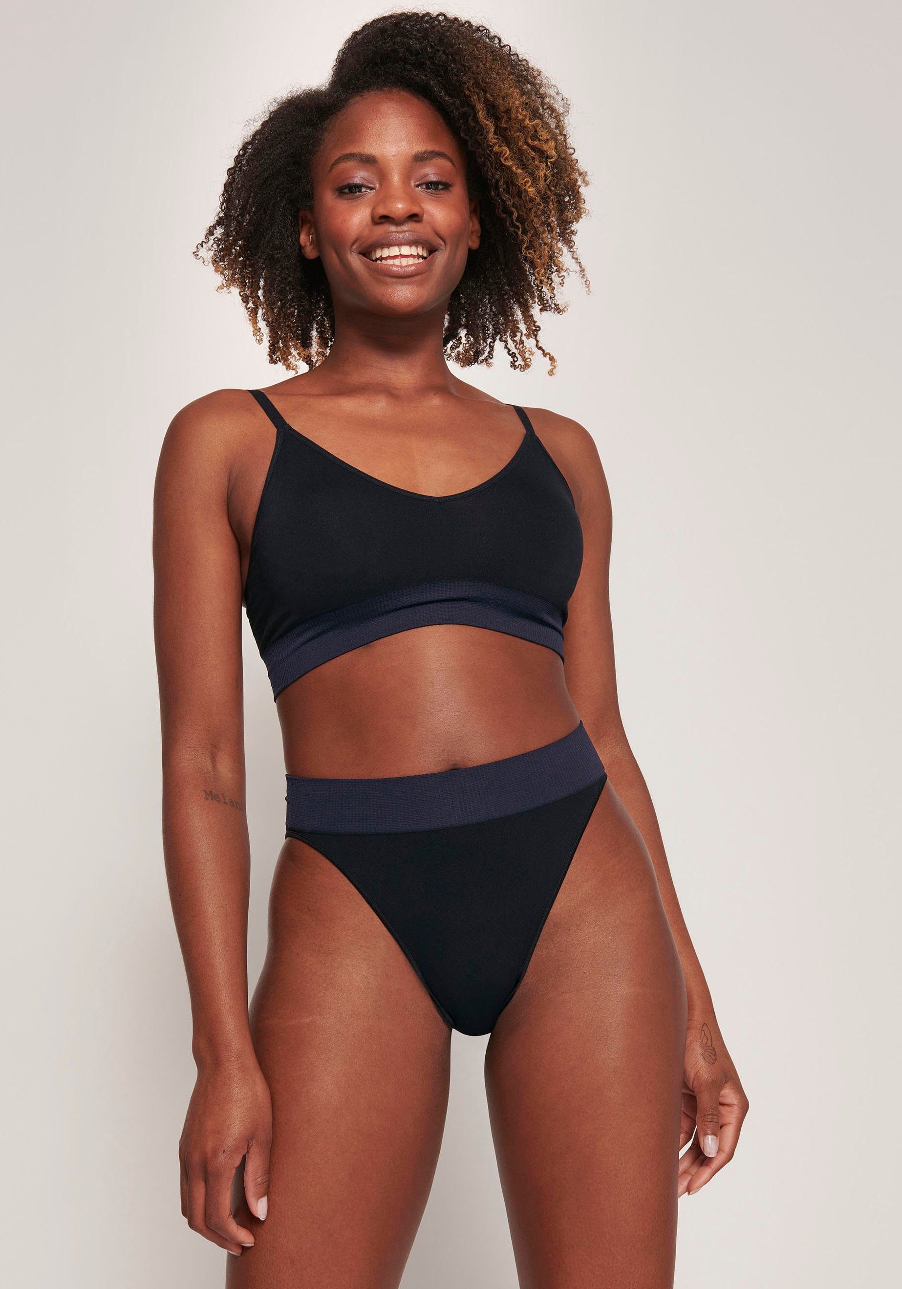 sloggi Bralette EVER Infused Aloe V-Ausschnitt, leichter Halt, ohne Bügel, Spaghetti-Träger