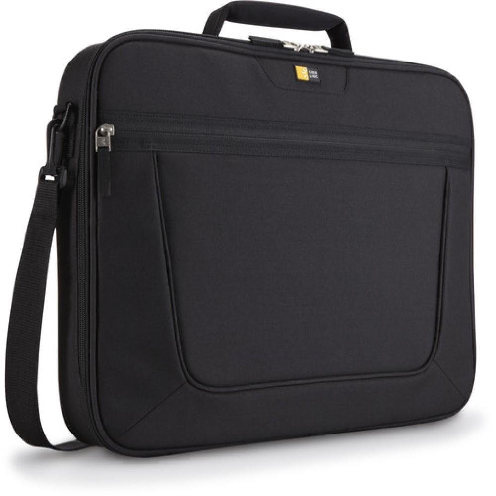 Case Logic Laptoptasche 15.6" Laptop-Tasche, für 15,6 Zoll Laptop Notebook, Schultergurt, Arbeitstasche, Schultasche, Komfortabel, mit Organizer-System, schwarz