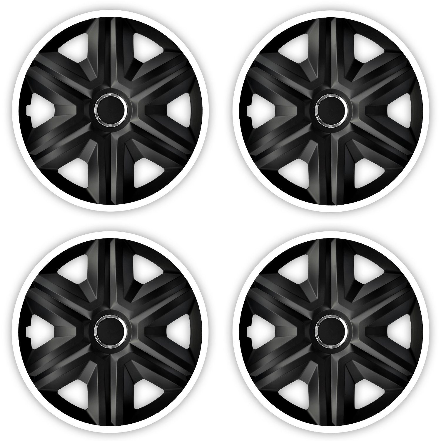 NRM Radkappen Fast Lux, 15 in Zoll, (4-St) Radzierblenden 15"