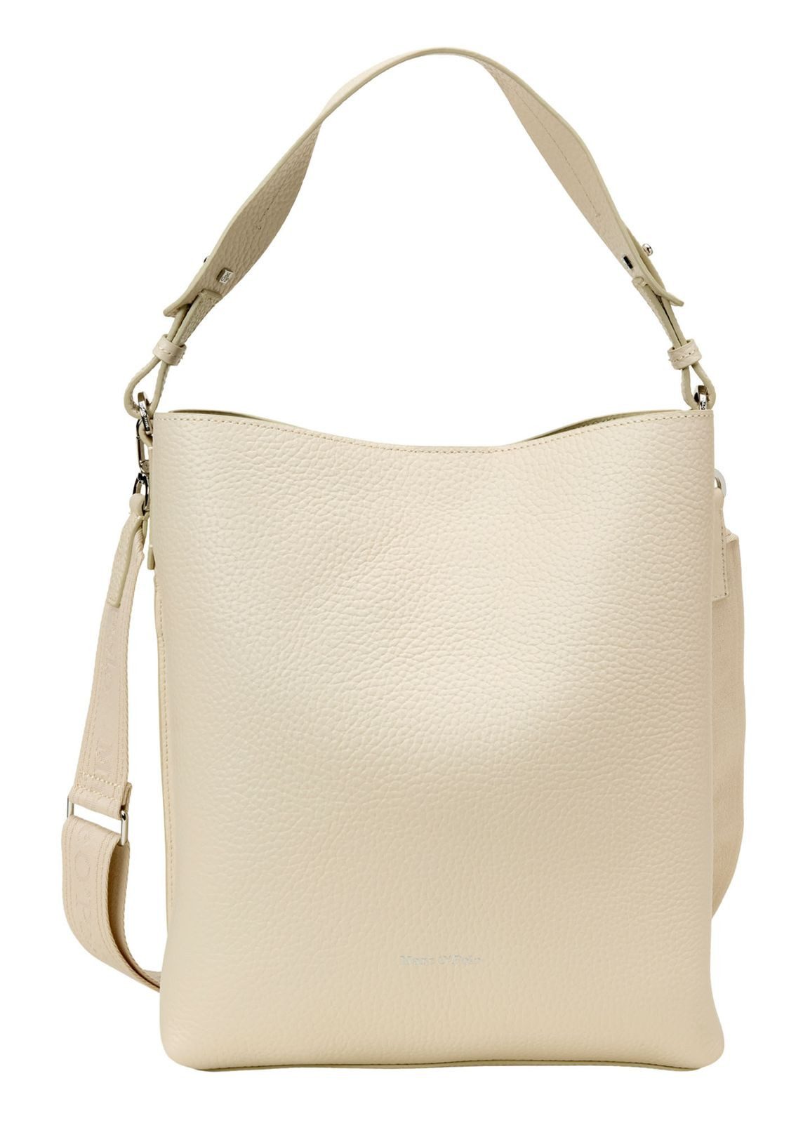 Marc O'Polo Schultertasche Brinja Hobo Bag, aus echtem Rindsleder