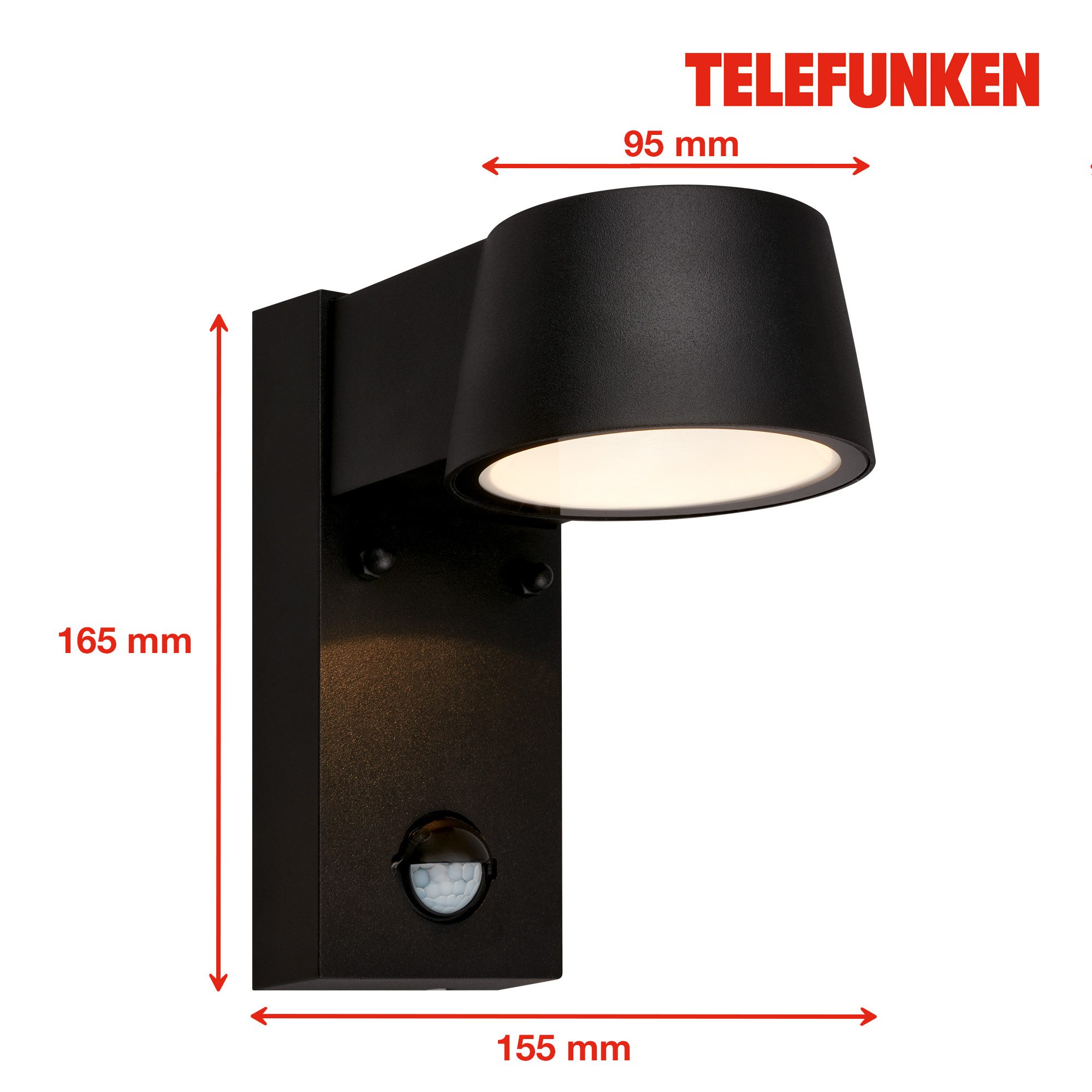 Telefunken Außen-Wandleuchte Telefunken