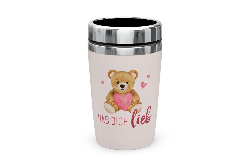 La Vida Geschenk für Dich Термокружка la Vida Термокружка to go, Edelstahl, "Hab Dich lieb"
