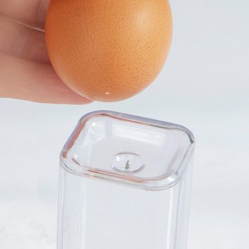 MAXXMEE Eierkocher Kompakt 2 Frühstückseier, Anzahl Eier: 2 St., 250,00 W, einfach Eierkocher ohne geplatzte Eierschalen