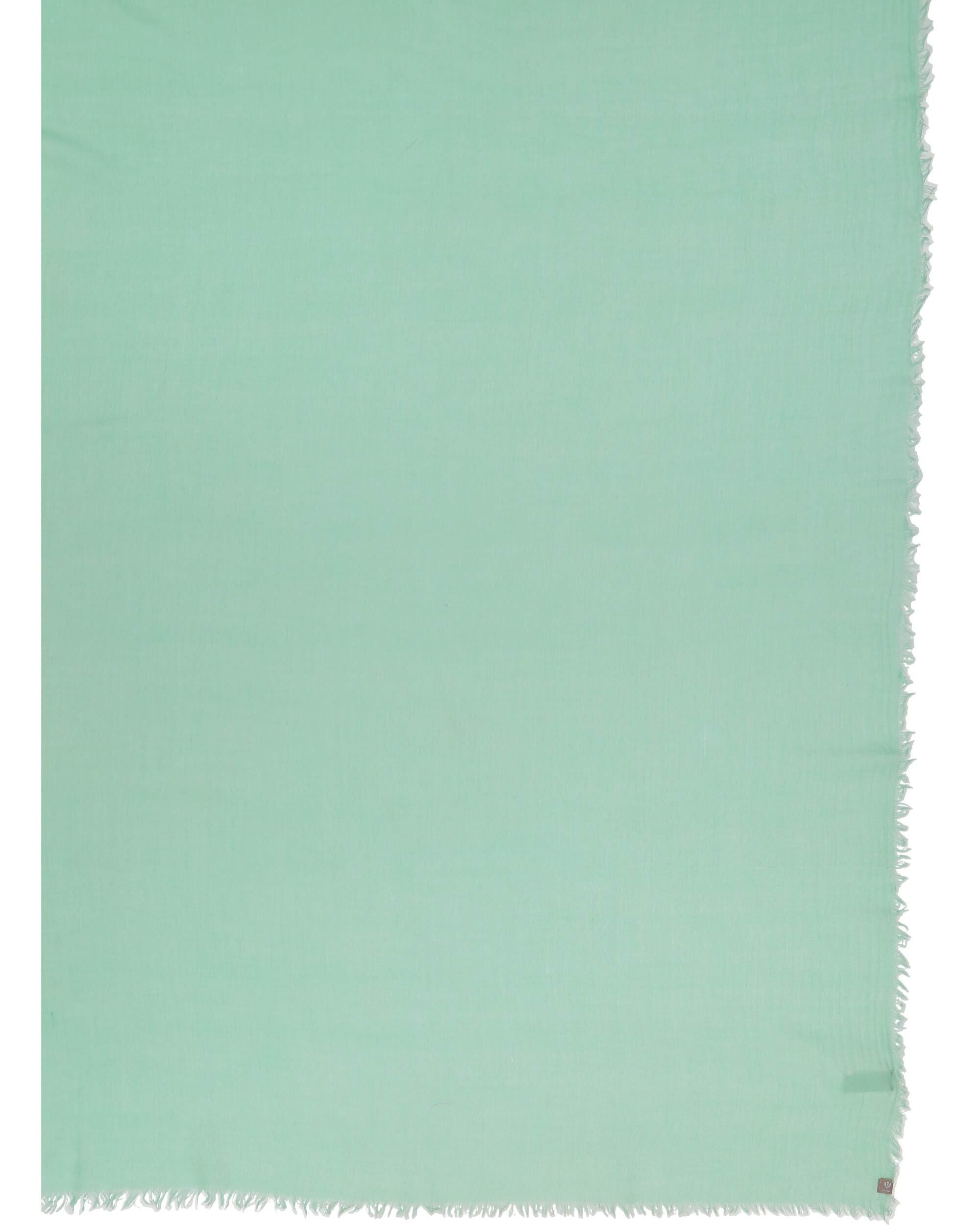 Fraas XXL-Schal Wollstola, (1, mit Schnittfransen)