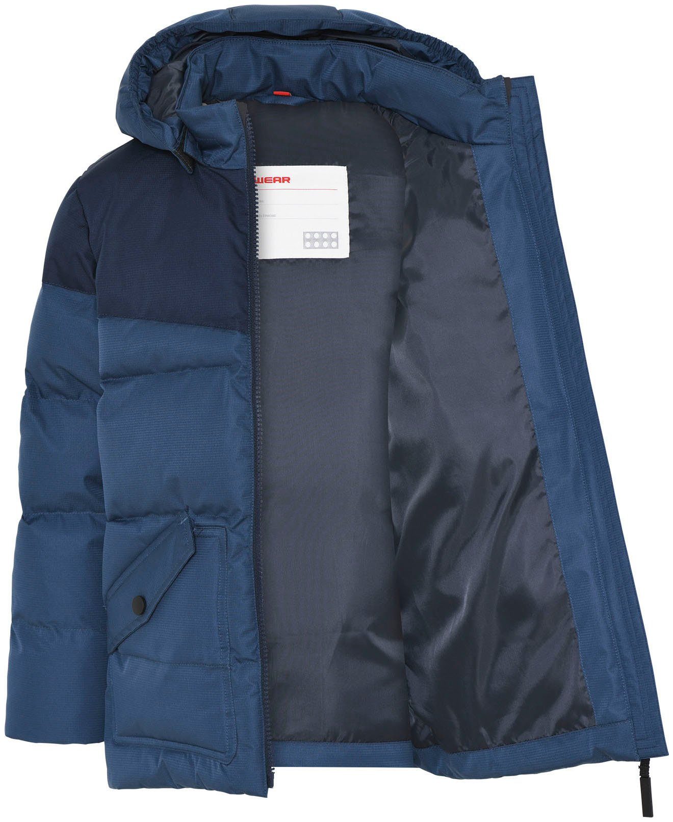 Regenjacke Dark Wear mit Blue Logo-Badges LEGO®