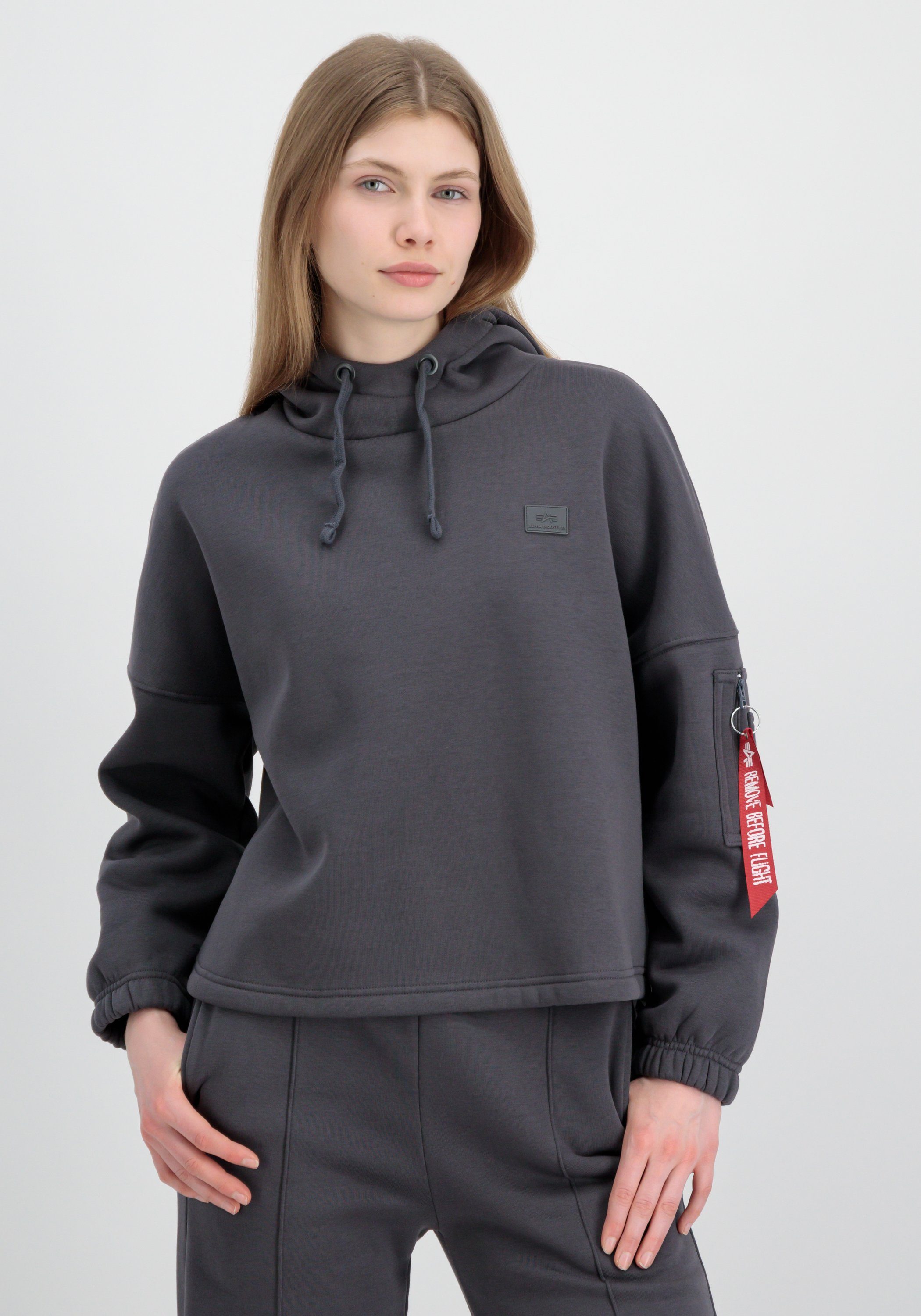 Alpha Industries Hoodie ALPHA INDUSTRIES Women - Hoodies X-Fit Label OS Hoody Wmn