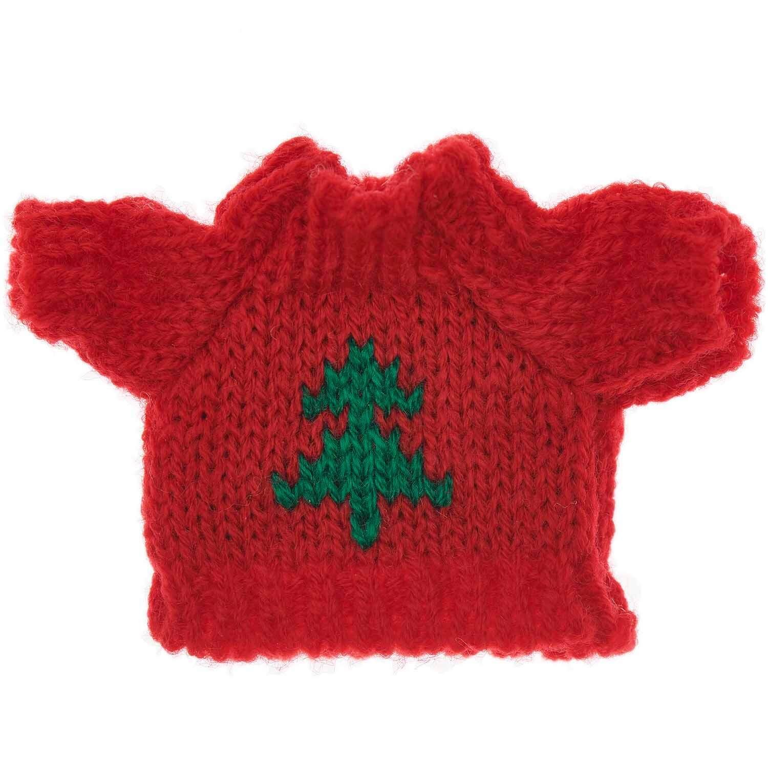 Rico Design Wichtel Miniatur Strickpullover Tanne günstig online kaufen