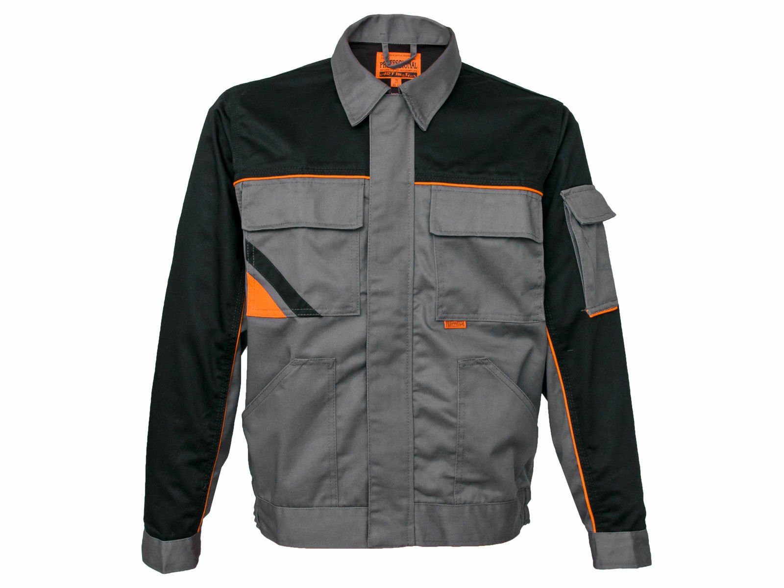 Arbeitsjacke Arbeitsjacke Baujacke Berufsjacke Schutzjacke Berufskleidung Grau