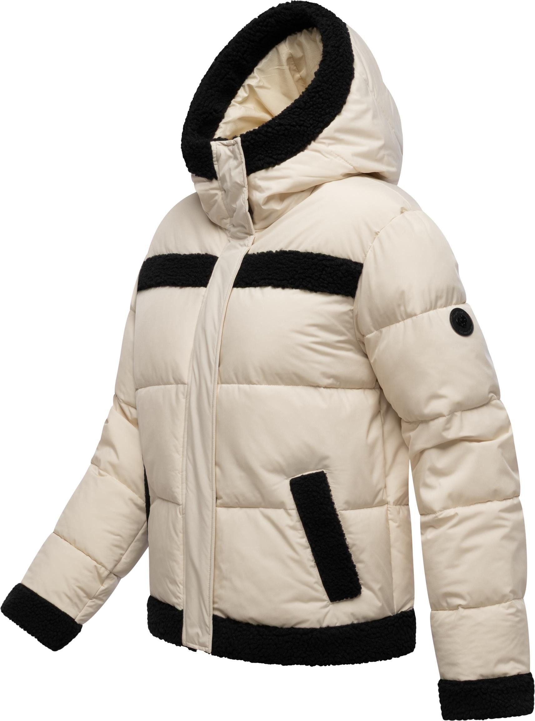 Ragwear Winterjacke Editah YOUMODO warme modische Jacke mit Plüsch-Details günstig online kaufen