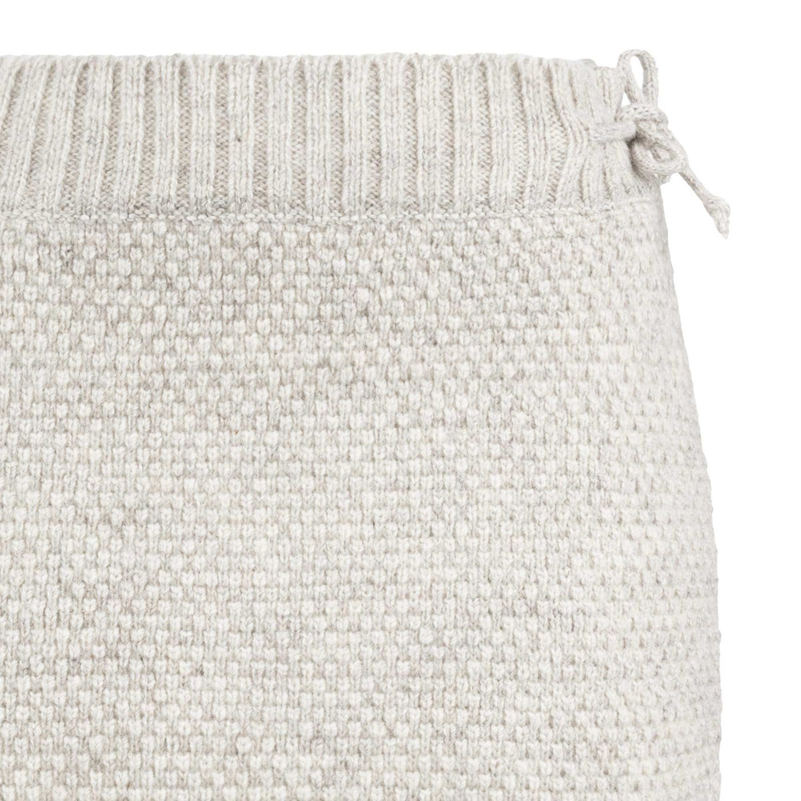 KUNST UND MAGIE Strickrock Klassischer Boho Strickrock Rock Winter Wolle