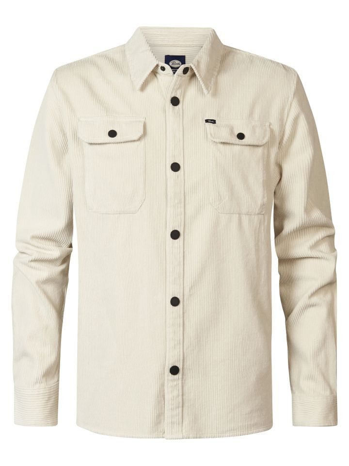 Langarmhemd - modisches Cordhemd - Men Shirt Long Sleeve Uni