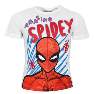 MARVEL Print-Shirt Marvel Spiderman Kinder Jungen kurzarm T-Shirt Shirt Gr. 98 bis 128