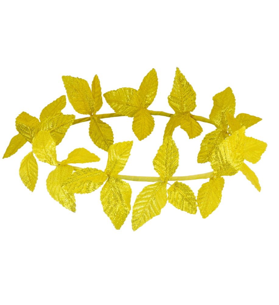 Kostüm Lorbeerkranz gold