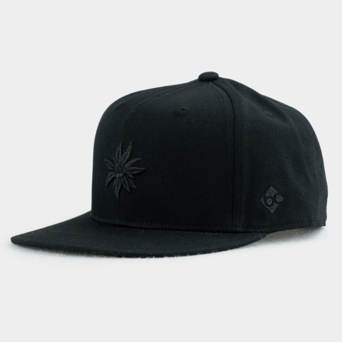 Bavarian Caps Snapback Cap Bavarian Caps Edelweiß Black Edition Snapback Cap One Size schwarz (Snapbackcap)