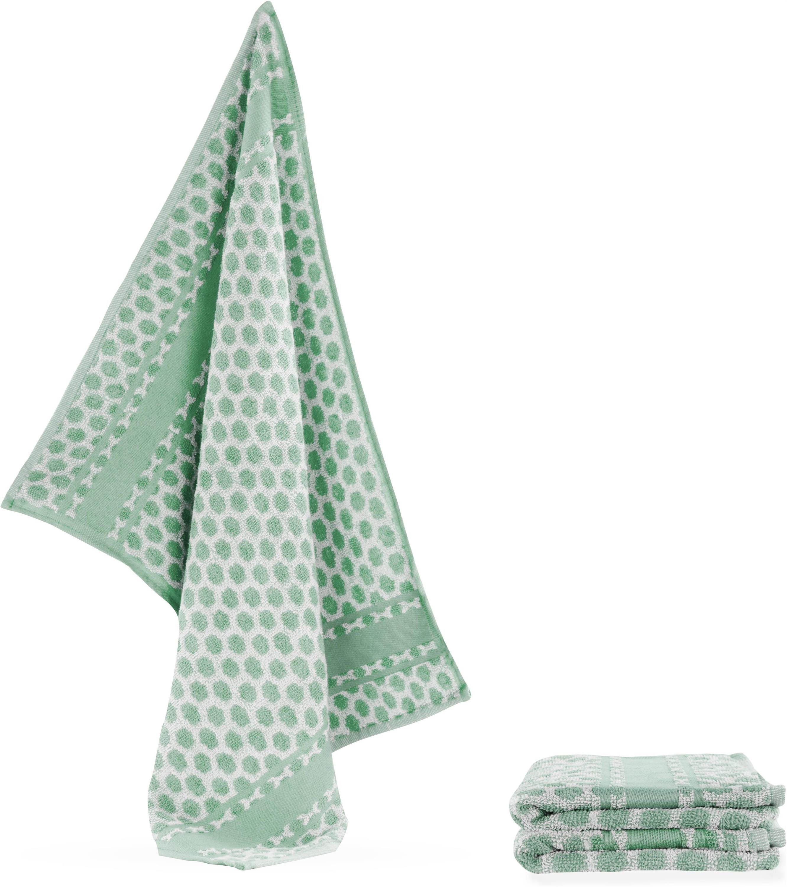 Aspero Geschirrtuch 3 Frottee Baumwoll-Geschirrtücher, (3er Pack), saugstar günstig online kaufen