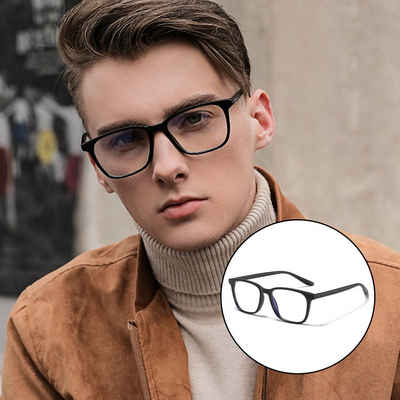 MAGICSHE Lesebrille Retro Blendschutz BlendschutzBlaulicht-Schutzbrillen ohne Sehstärke
