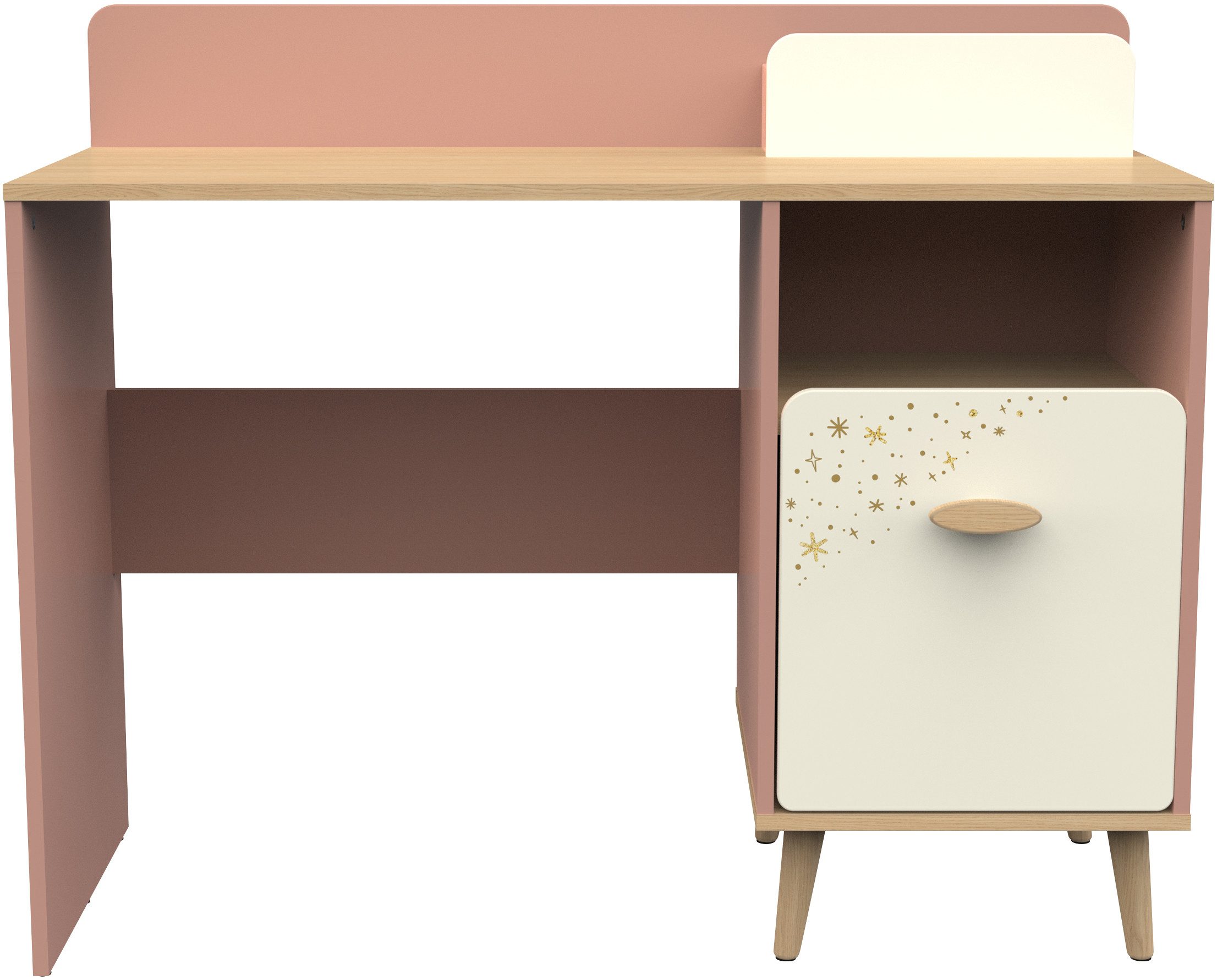 Demeyere GROUP Schreibtisch Suzie, Schreibtisch 1 Tür 1 Ablage