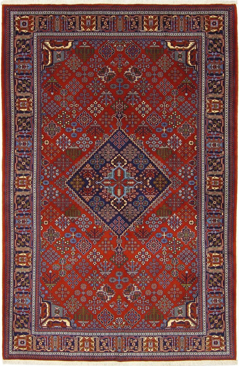 Orientteppich Meymeh 163x251 Handgeknüpfter Orientteppich / Perserteppich, Nain Trading, rechteckig, Höhe: 12 mm