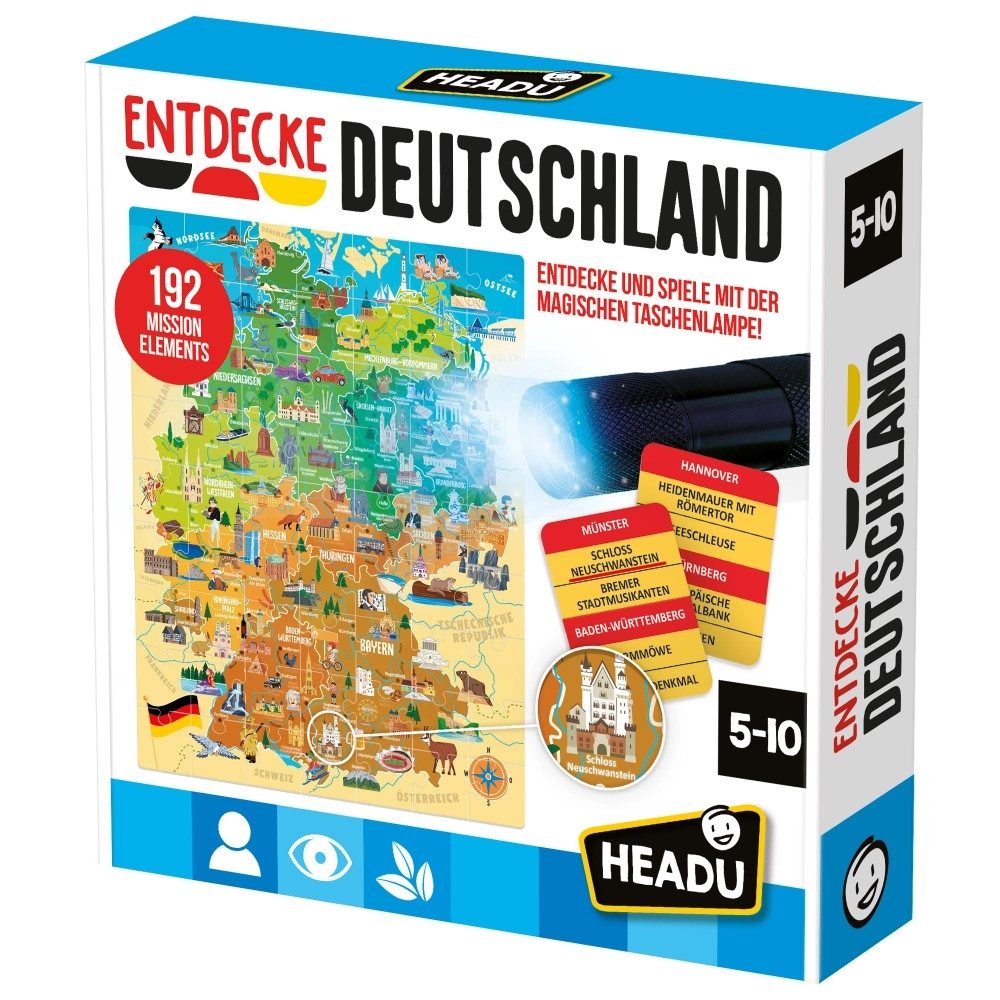 Headu Lernspielzeug Headu Explore Germany (Batt. nicht enthalten)