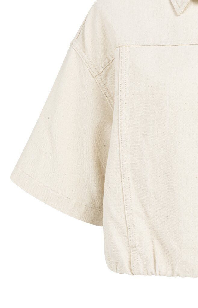 YAYA Outdoorjacke Jacke im Denimlook