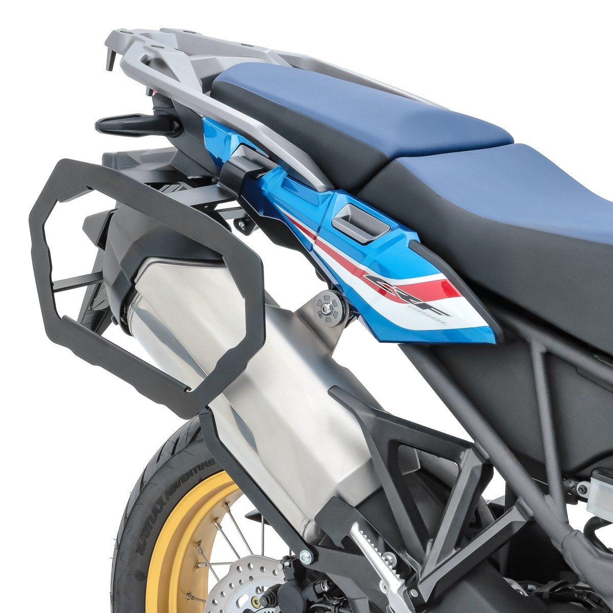 Bagtecs Kofferset Alu Koffer für KTM 390 Adventure 20-24 Atlas 34-40 L Kofferträger schw