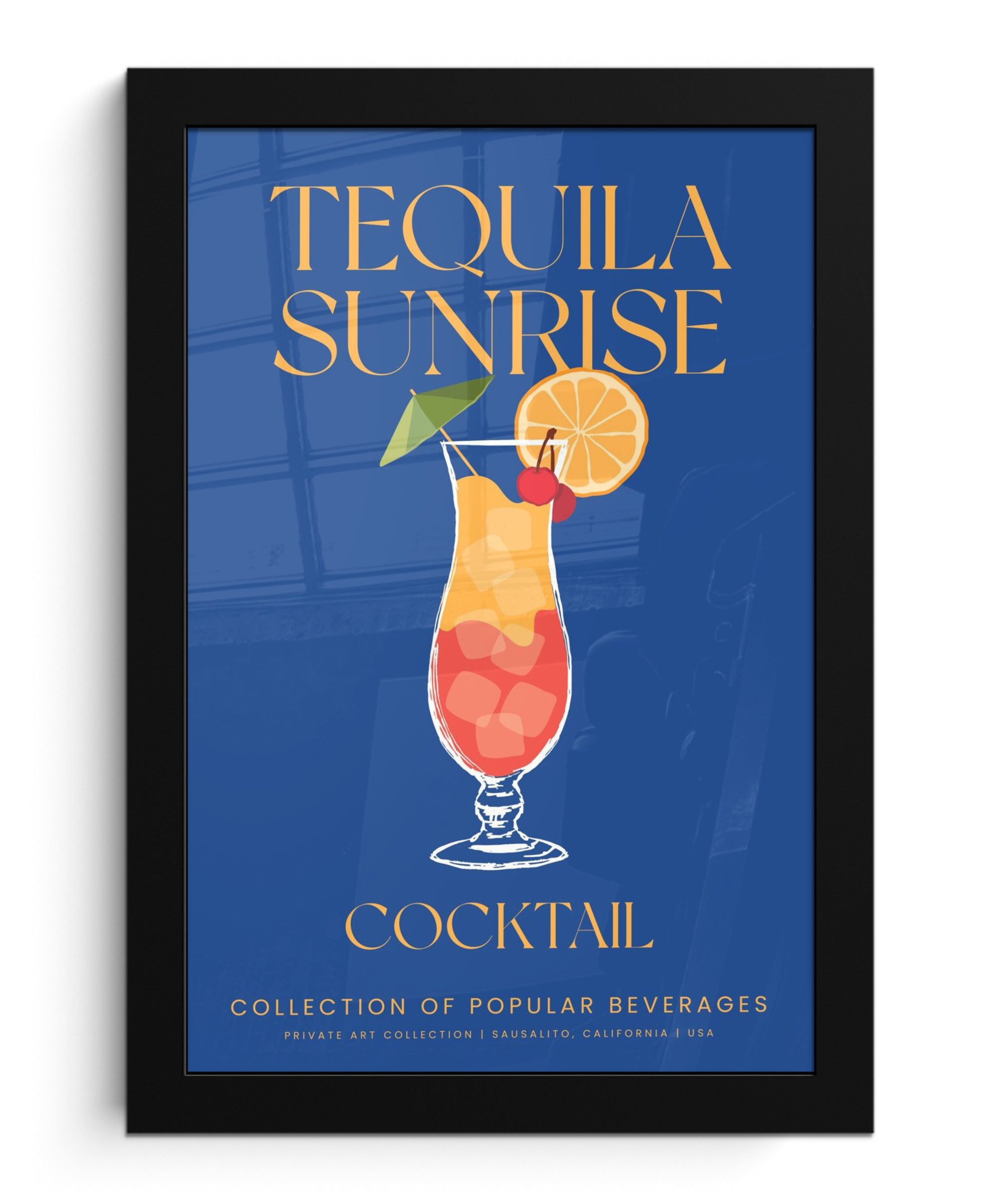MuchoWow Poster Cocktail - Tequila sunrise günstig online kaufen