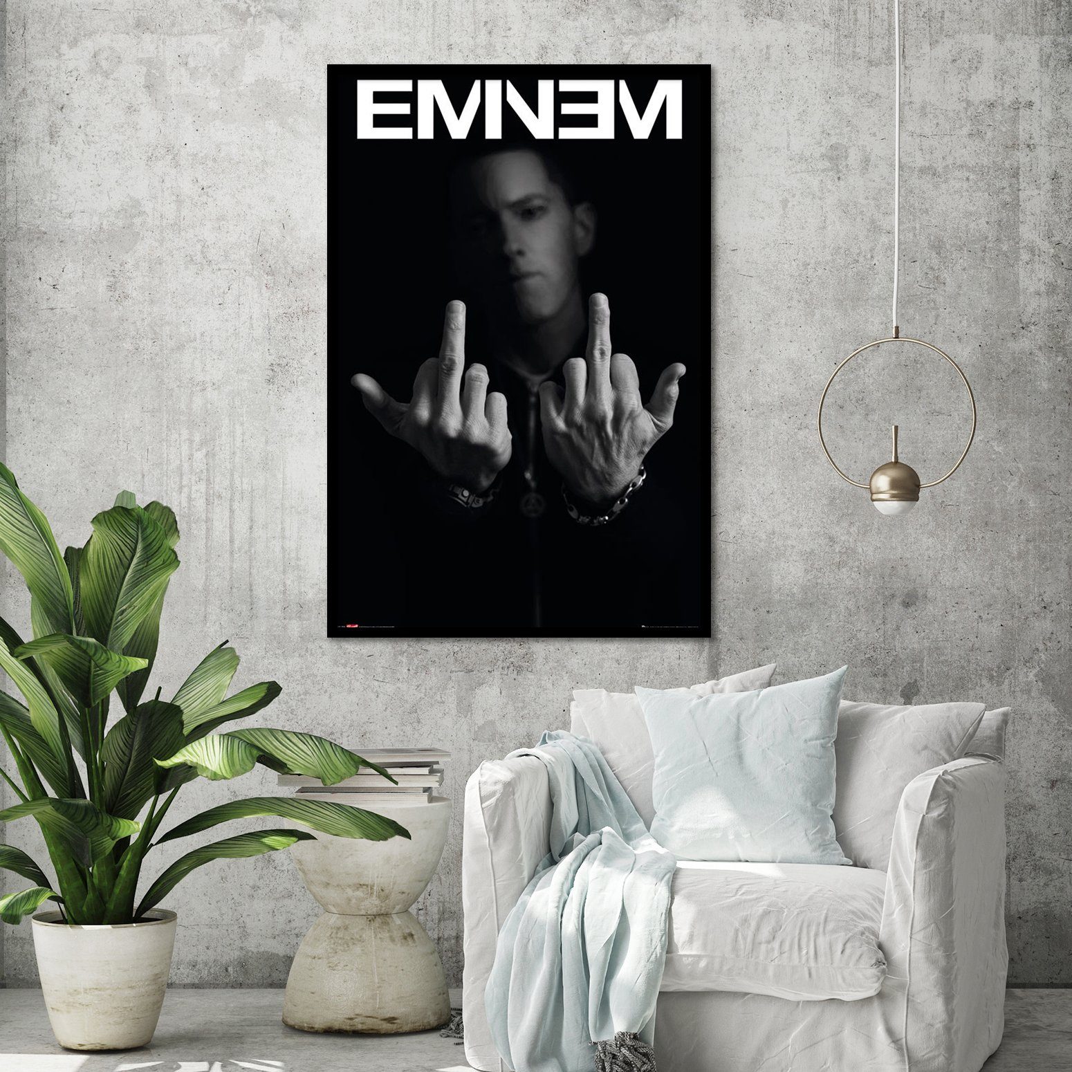 GB eye Poster Eminem Poster Finger MMLP2 61 x 91,5 cm günstig online kaufen