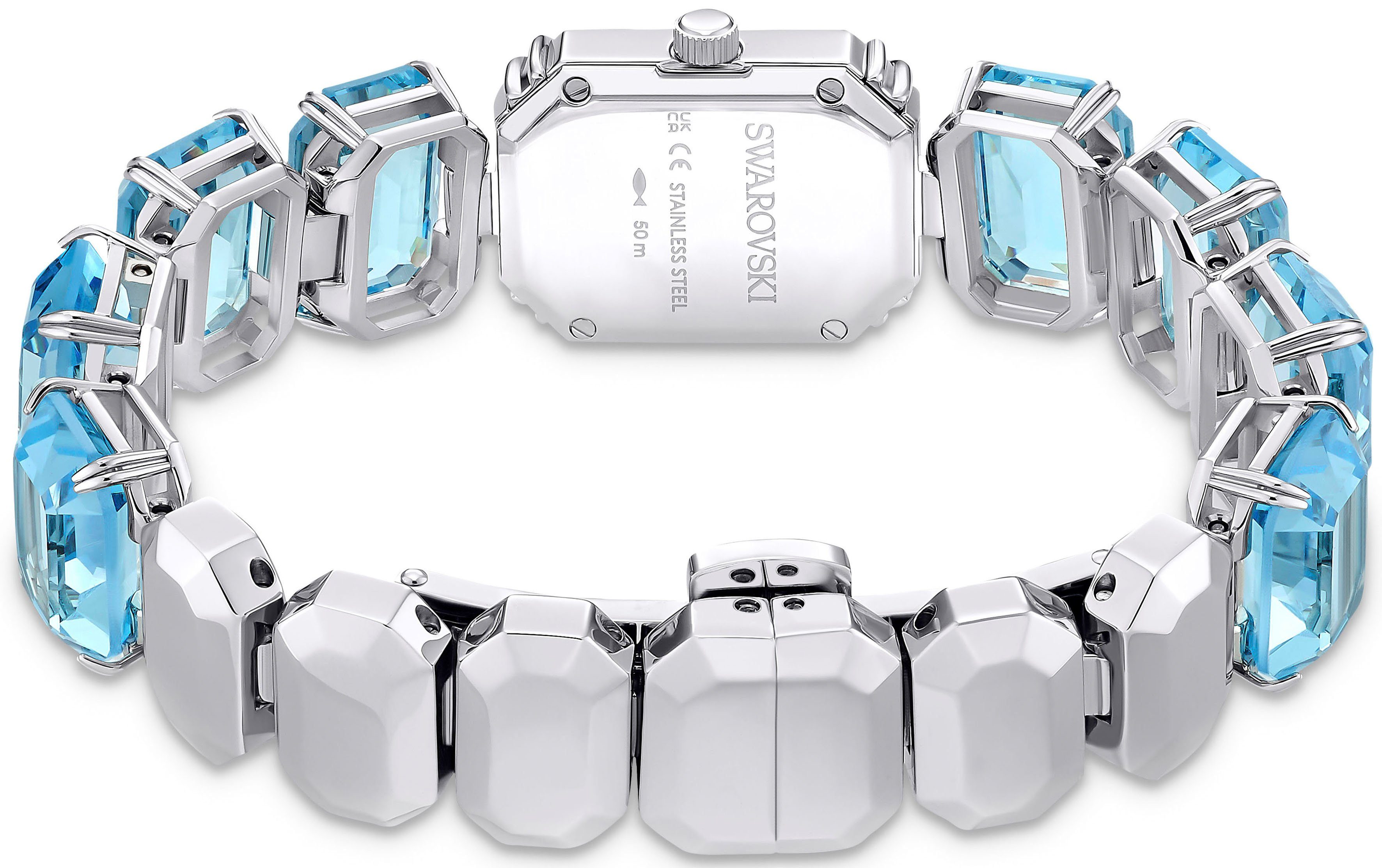 Swarovski Quarzuhr MILLENIA 5729722, Armbanduhr, Damenuhr, Swarovski-Kristalle, Swiss Made