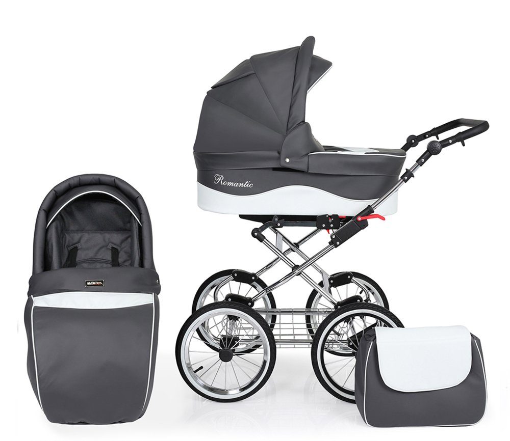 babies-on-wheels Kombi-Kinderwagen »Romantik Exklusiv 2 in 1 - 10 Teile -  von Geburt bis 4 Jahre in 6 Farben« online kaufen | OTTO