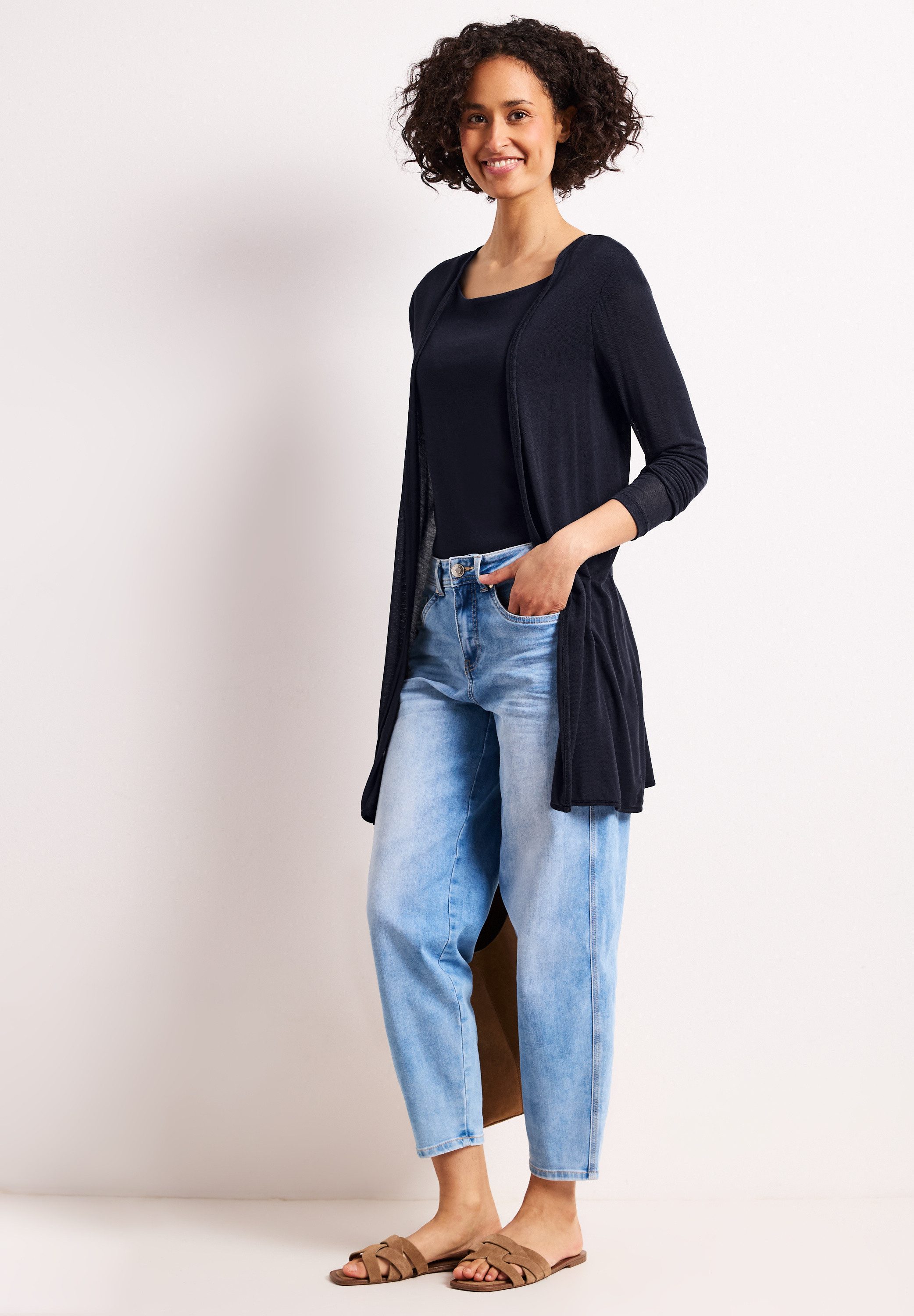 STREET ONE Cardigan aus softer Viskose