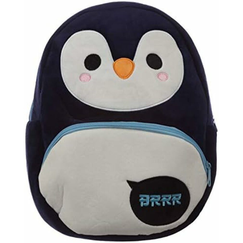 Puckator Fahrradrucksack Adoramals Pinguin Plüsch Rucksack