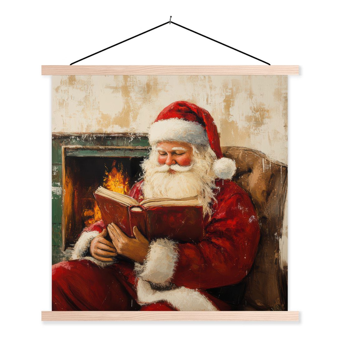 MuchoWow Poster Weihnachten - Weihnachtsmann - günstig online kaufen